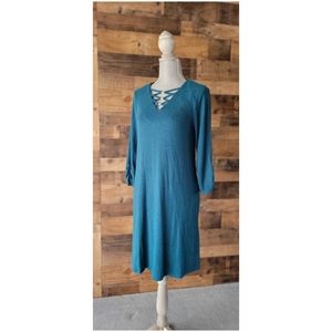 Apt. 9 Casual Blue Dress